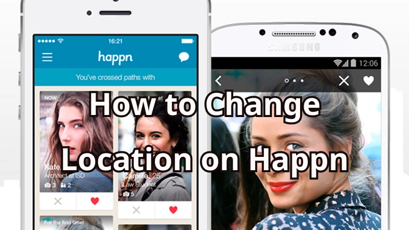 how to change location in Happn