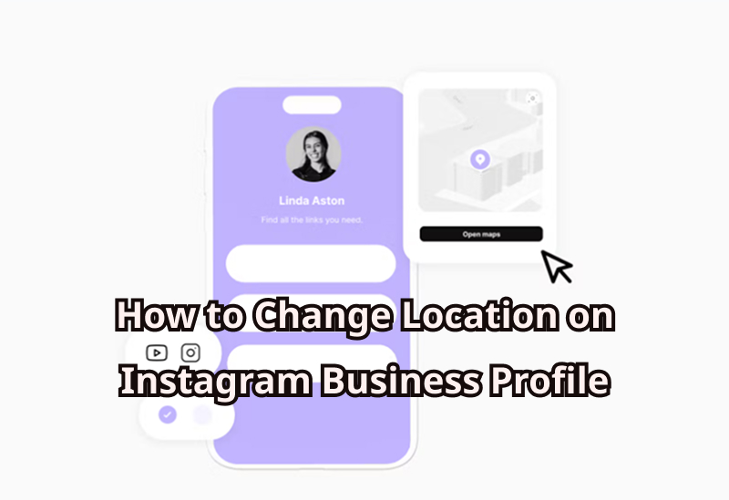 how to change location on instagram business profile