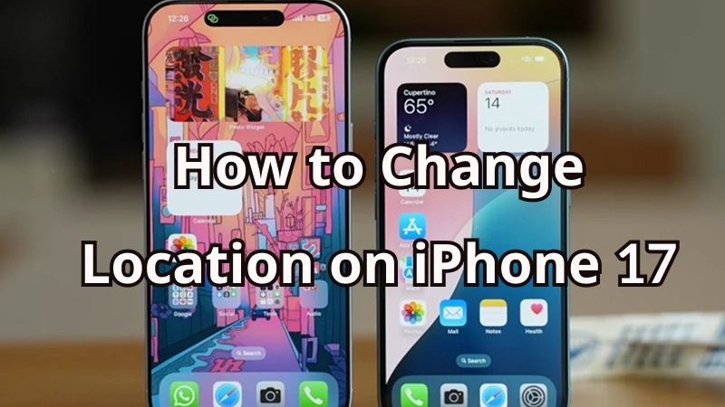 how to change location on iPhone 17
