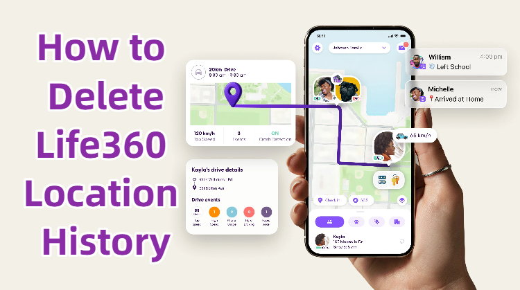 how to delete life360 location histroy