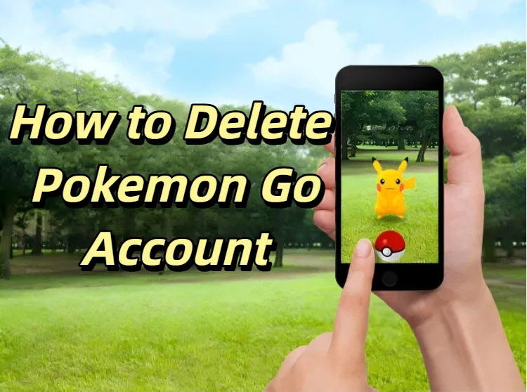 how to delete pokemon go account image