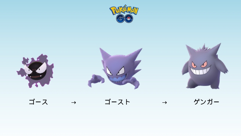 ゲンガーの進化