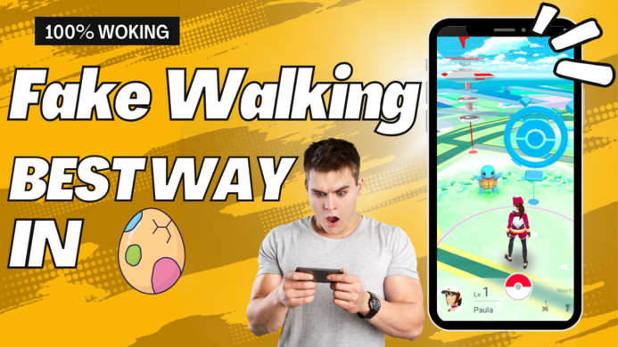 how to fake walk pokemon