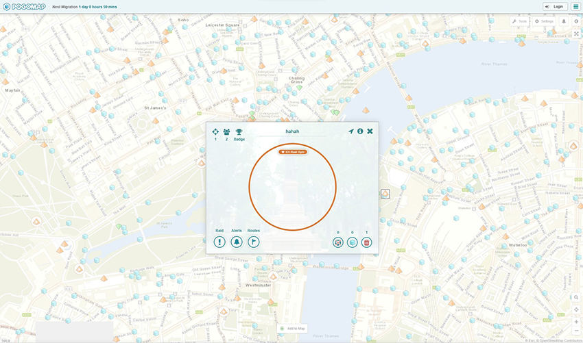 how to find ex gym in pokemon go with pogomap