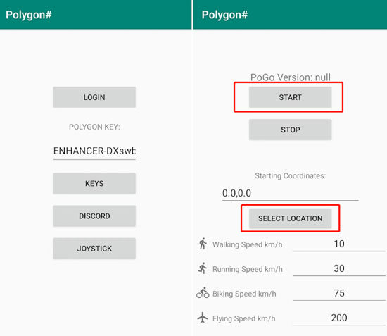 how to use polygon