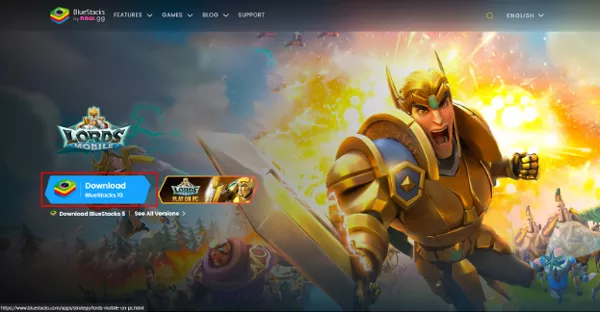 install bluestacks android