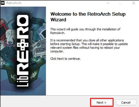 install the retroarch