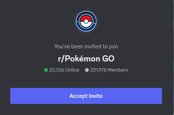 invite pokemon go