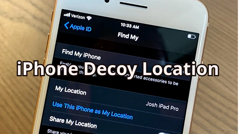 iphone decoy location