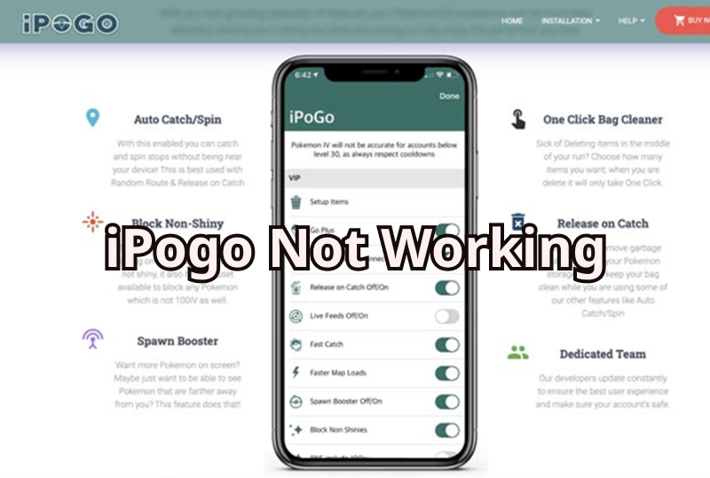 ipogo not working