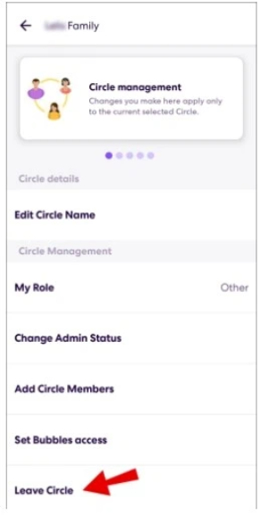 life360 leave the circle