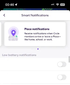 life360 smart notifications