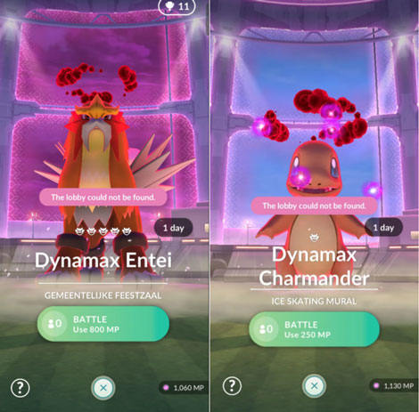Lobby Pokemon Go