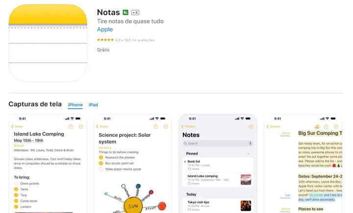 localizar atraves de notas