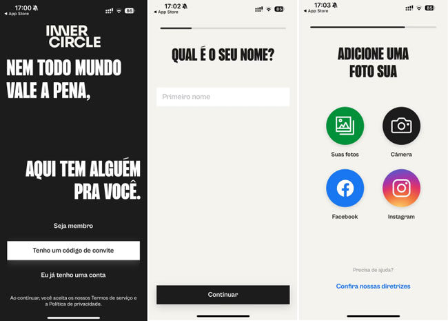 login inner circle app