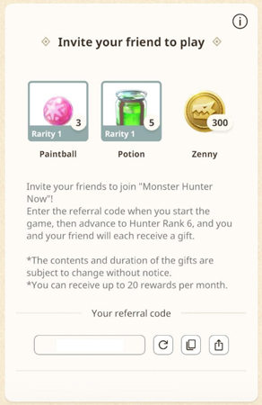 mh now referral code