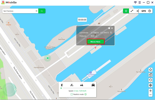 mockgo teleport location