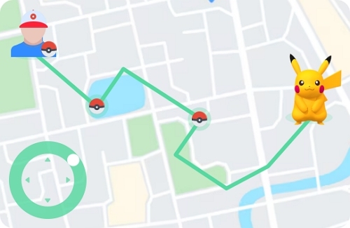 ポケモンGOで自由に移動します