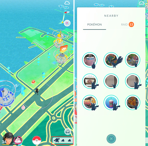 nearby tracker