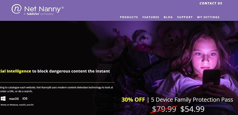 Net Nanny スマホ 監視 アプリ