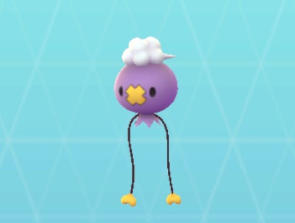 ポケモンGOの通常色フワンテ
