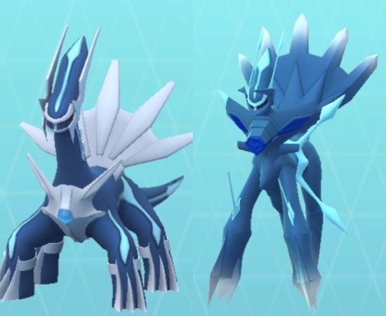 ディアルガ（通常vsオリジン）