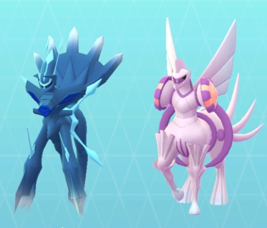 オリジンディアルガvsオリジンパルキア