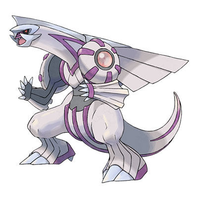 Palkia Pokémon legendarios más fuertes