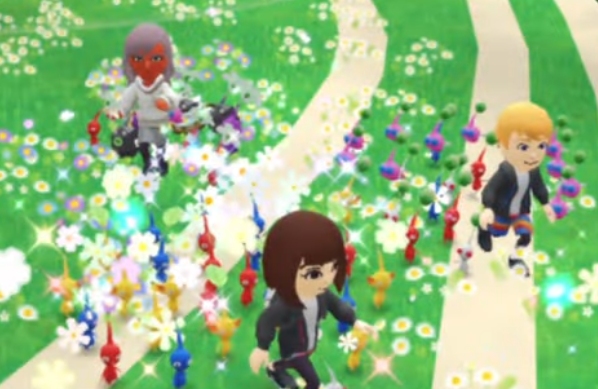 ピクミンブルーム みんなで花植え