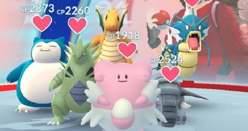 ジムにポケモンを配置する