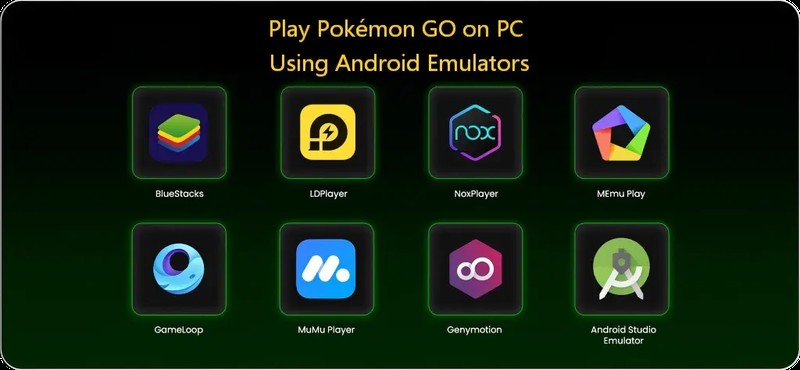 play pokemon go on pc using emulators
