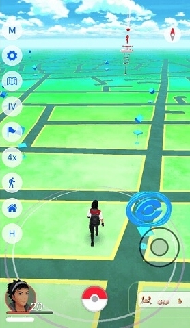 PokeGO++がスマホでの画像