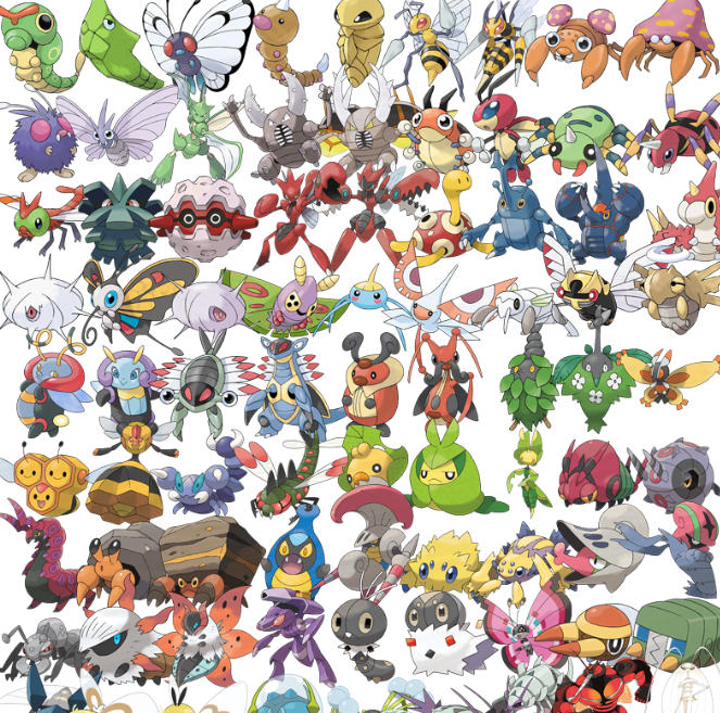 pokemon bug type