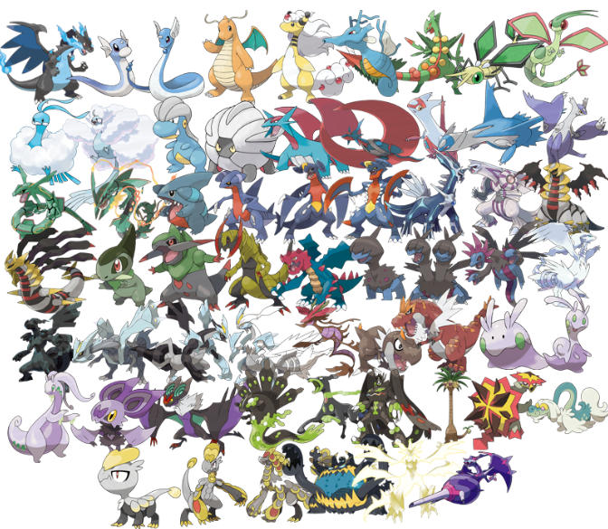 pokemon dragon type