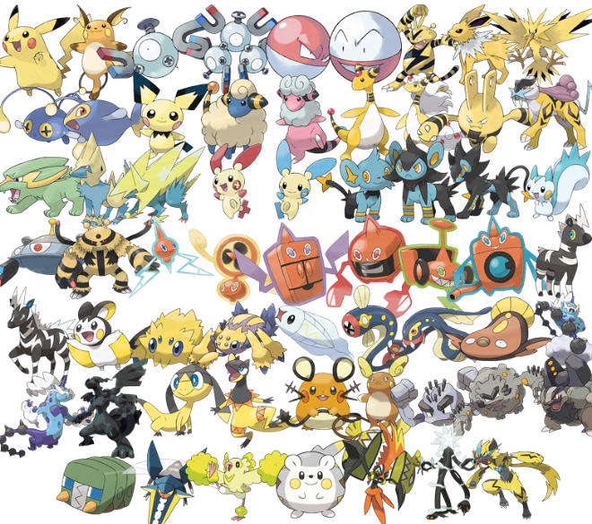 pokemon electric type