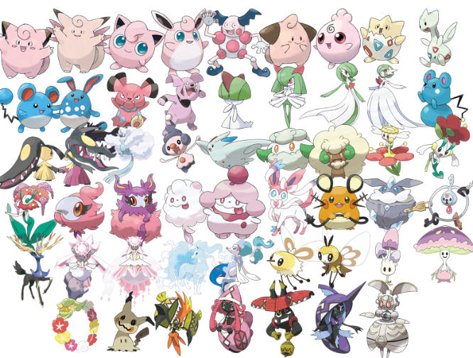 pokemon fairy type
