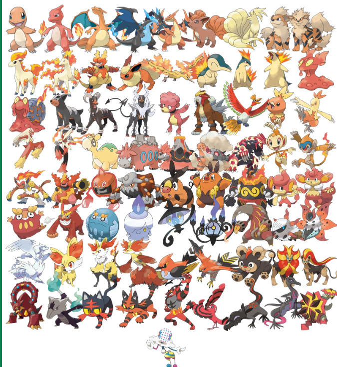 pokemon fire type