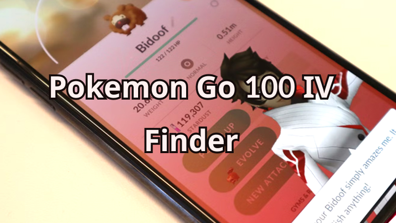 pokemon go 100 iv finder