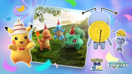 ポケモンgo 10周年記念