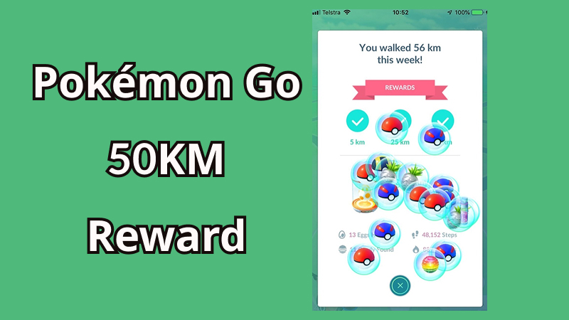 pokemon go 50km reward