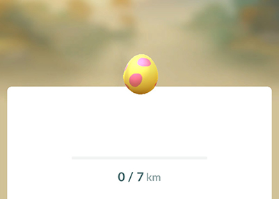ポケモンgo 7kmタマゴ