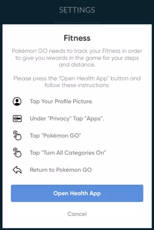 pokemon go adventure sync not working