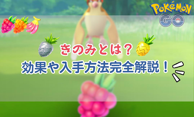 ポケモン go きのみ