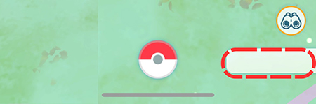 ポケモンgo フィールド画面右下のタブ