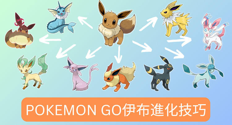 pokemon go eevee evolution page