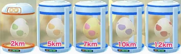 ポケモンGOでタマゴのレア度