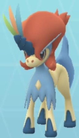 ポケモンGOのケルディオ（かくごのすがた）