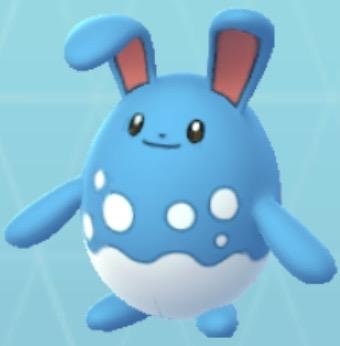 ポケモンGOのマリルリ