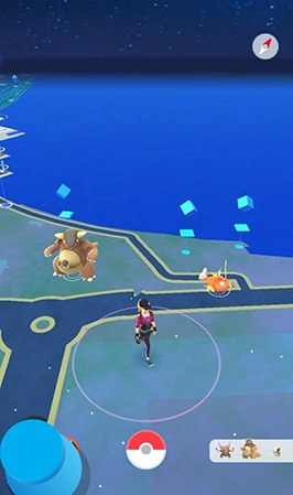 ポケモン go ガルーラ 野生