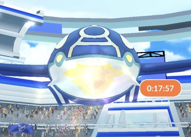 ポケモンGOのカイオーガ